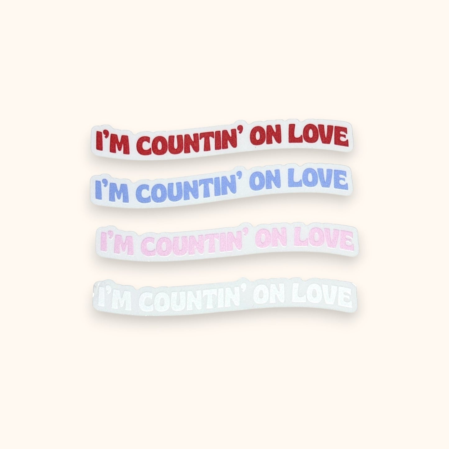 Countin' On Love DJO Cling