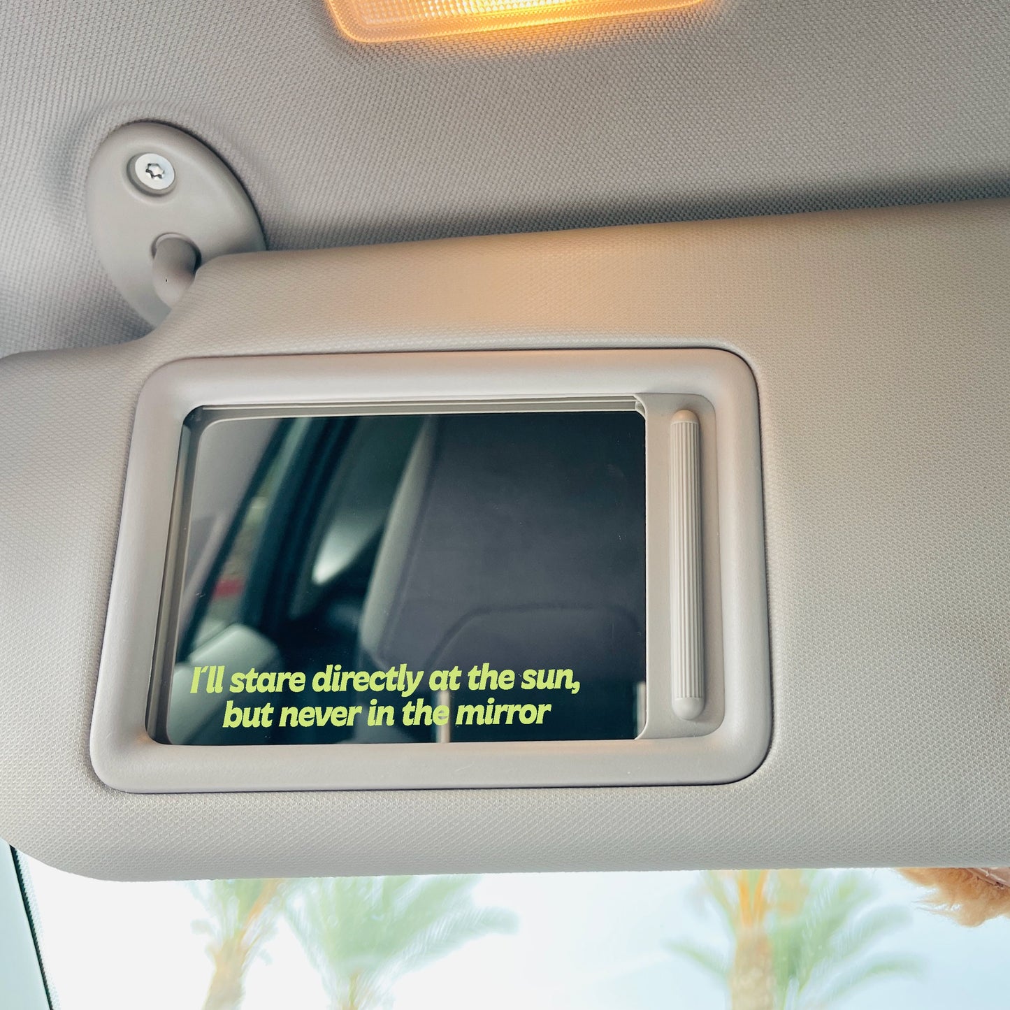 Sun & Hero Mirror Cling Duo | Window Cling | Decal | Anti TS Mirror Clings