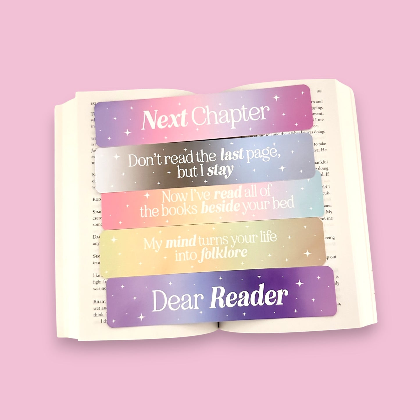 Eras Bookmarks Part 1